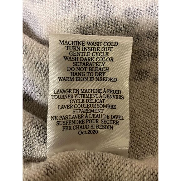 Z Supply Turtleneck Top L Oversized Tunic Dot Animal Print Playful Minimalist - Picture 8 of 8